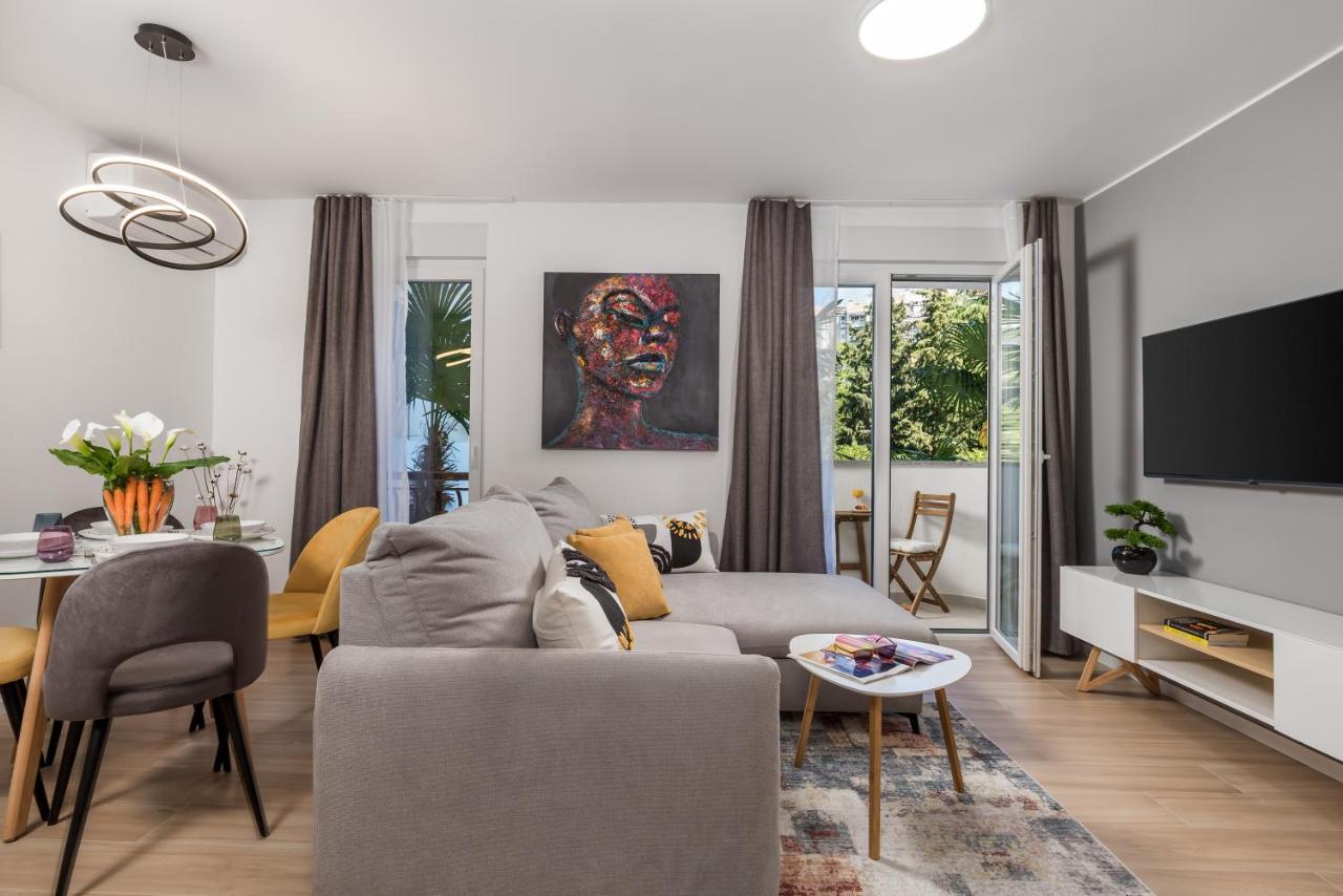 Modern Apartment Di Piu With Free 20M2 Garage Parking Rijeka Eksteriør billede
