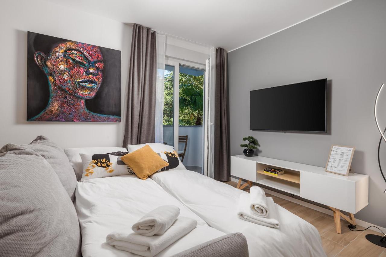 Modern Apartment Di Piu With Free 20M2 Garage Parking Rijeka Eksteriør billede